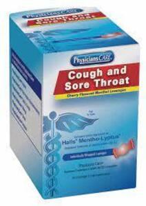 DESCRIPTION: (2) BOXES OF (50) SORE THROAT LOZENGES BRAND/MODEL: PHYSICIANSCARE #39N851 RETAIL$: $6.00 EA QTY: 2