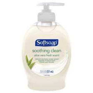 DESCRIPTION: (6) MOISTURIZING LIQUID HAND SOAP BRAND/MODEL: SOFTSOAP RETAIL$: $9.22 EA SIZE: 7.5 FL OZ QTY: 6