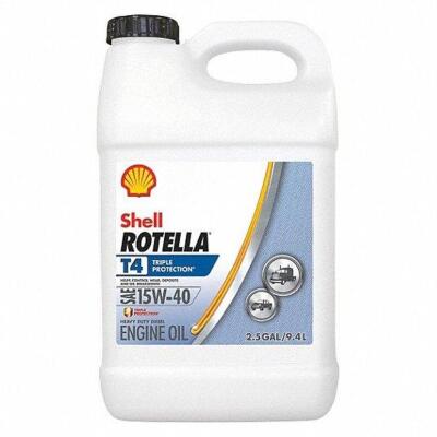 DESCRIPTION: (1) CONVENTIONAL ENGINE OIL BRAND/MODEL: FOR USE WITH DIESEL ENGINES INFORMATION: 15W-40 RETAIL$: $81.71 EA SIZE: 1 GALLON QTY: 1