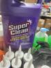 DESCRIPTION: (2) TOUGH TASK CLEANER DEGREASER BRAND/MODEL: SUPER CLEAN #551260620 RETAIL$: $10.00EA SIZE: 1 GALLON QTY: 2 - 2