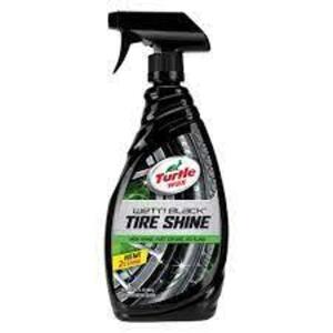 DESCRIPTION: (6) TIRE SHINE BRAND/MODEL: TURTLE WAX #50804 RETAIL$: $5.00 EA SIZE: 23 OZ QTY: 6