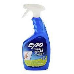 DESCRIPTION: (6) WHITEBOARD CARE CLEANER BRAND/MODEL: EXPO #1752229 RETAIL$: $15.55 EA SIZE: 22 OZ QTY: 6