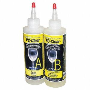 DESCRIPTION: (1) SERIES PC=CLEAR EPOXY ADHESIVE BRAND/MODEL: PC PRODUCTS #25F529 INFORMATION: PART A AND B RETAIL$: $40.00 SIZE: 16 OZ QTY: 1