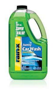 DESCRIPTION: (1) FOAMING CAR WASH CONCENTRATE BRAND/MODEL: RAIN-X SIZE: 3 QT QTY: 1