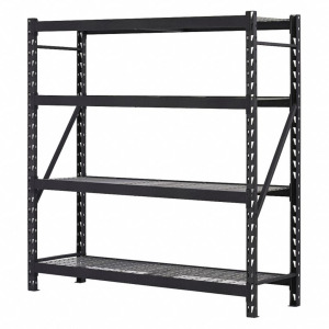 DESCRIPTION: MEDIUM DUTY BULK STORAGE RACK BRAND/MODEL: EDSAL RETAIL$: $555.99 SIZE: 77"X24"X78" QTY: 1