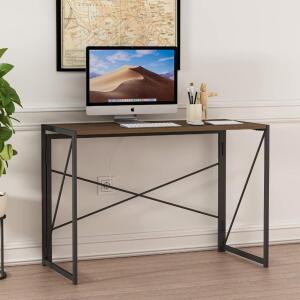 DESCRIPTION: 39" FOLDING COMPUTER DESK BRAND/MODEL: KENSHO RETAIL$: $79.99 SIZE: 39.87"X19.8"X28.5" QTY: 1