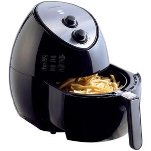 DESCRIPTION: 3.2 QT. OIL-LESS MULTI-FUNCTIONAL AIR FRYER IN BLACK BRAND/MODEL: FARBERWARE RETAIL$: $59.88 QTY: 1