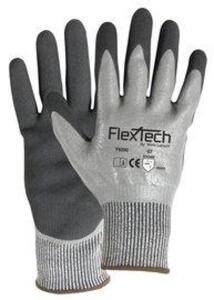 DESCRIPTION: (12) PAIR OF FLEXTECH 13 GAUGE FIBER AND STAINLESS STEEL CUT RESISTANT GLOVES WITH SANDY NITRILE COATED FULLY COATED BRAND/MODEL: WELLS L