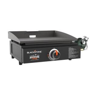 DESCRIPTION: ADVENTURE READY 17" TABLETOP OUTDOOR GRIDDLE BRAND/MODEL: BLACKSTONE RETAIL$: $84.00 QTY: 1