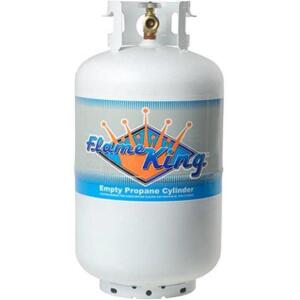 DESCRIPTION: 30 LB. PROPANE CYLINDER WITH OVERFILL PROTECTION VALVE BRAND/MODEL: WORTHINGTON RETAIL$: $145.38 QTY: 1