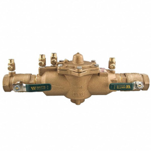 DESCRIPTION: REDUCED PRESSURE ZONE BACKFLOW PREVENTER BRAND/MODEL: WATTS RETAIL$: $499.91 QTY: 1