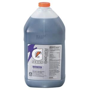 DESCRIPTION: (2) 1 GALLON JUGS OF FIERCE GRAPE LIQUID SPORTS DRINK CONCENTRATE BRAND/MODEL: GATORADE INFORMATION: MAKES 6 GALLONS RETAIL$: $29.82 EACH