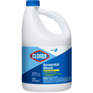 DESCRIPTION: (2) 1 GALLON JUGS OF UNSCENTED GERMICIDAL BLEACH CONCENTRATED BRAND/MODEL: CLOROX RETAIL$: $10.78 EACH QTY: 2