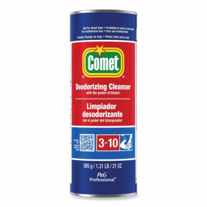 DESCRIPTION: (6) 21 OZ. CANS OF DEODORIZING CLEANSER BRAND/MODEL: COMET RETAIL$: $3.45 EACH QTY: 6