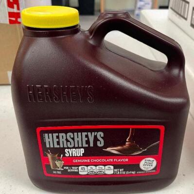 (4) 7 LB. JUGS OF HERSHEY'S SYRUP