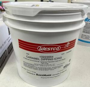 25LB. CONTAINER OF CARMEL DIPPING ICING