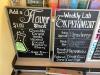 (2) 3' X 2' CHALK BOARD MENU SIGNS