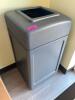 42 GALLON GREY SQUARE WASTE CONTAINER. - 2