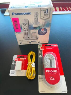 PANASONIC PHONE W/ CORDS.