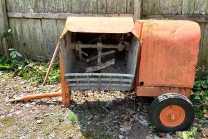 ESSICK 55E TOWABLE MORTAR MIXER